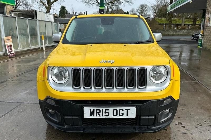 Used Jeep Renegade Limited 120 HP (88 kW) 2015 Yellow SUV