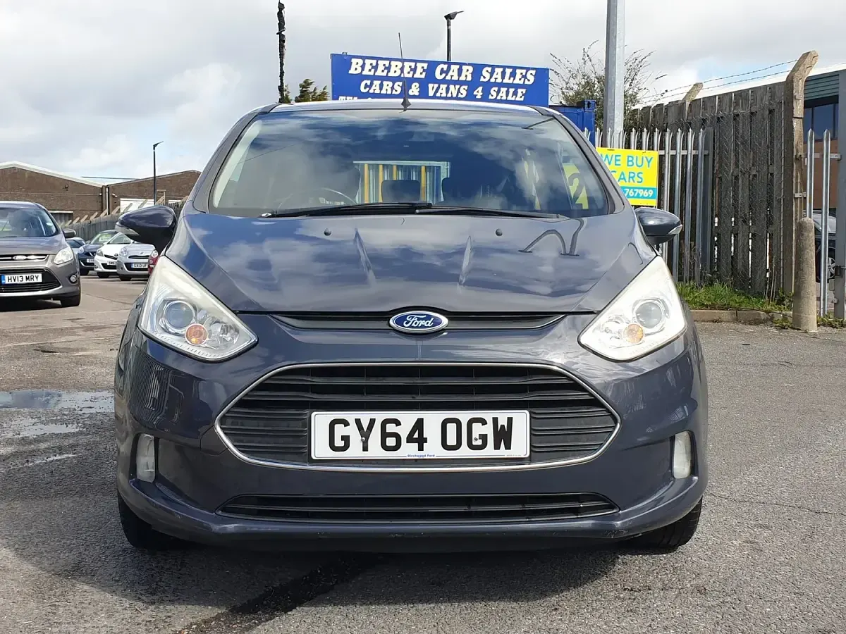 Used Ford B-MAX Zetec 75 HP (55 kW) 2015 Grey MPV