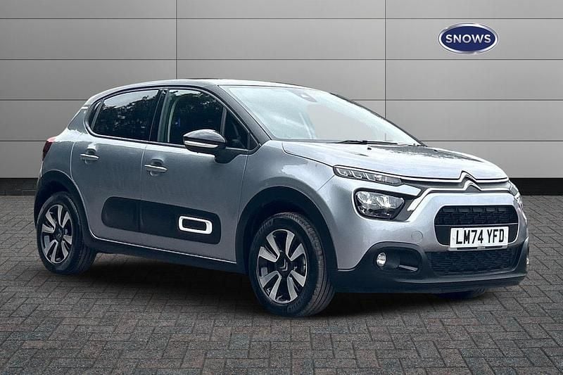 Grey Used 2024 Citroën C3 PureTech Hatchback | £13,127 (Fair price) - Image 1/4