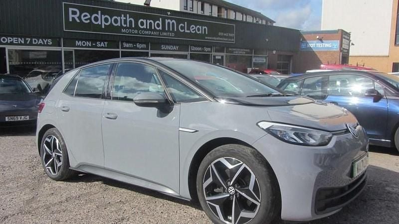 Used VW ID.3 Pure 110 kW (150 HP) 2021 Grey Hatchback