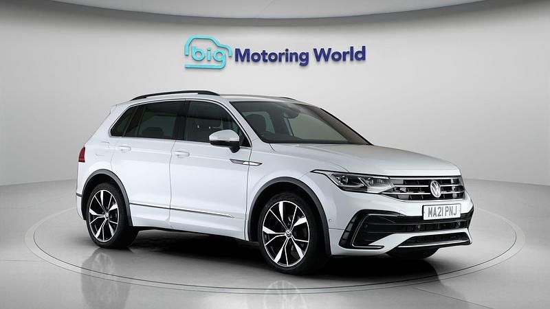 Used VW Tiguan R-line 148 HP (108 kW) 2021 White SUV