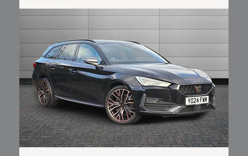 Black Used 2024 Cupra Leon VZ2 Estate | £24,995 (Fair price) - Image 1/3