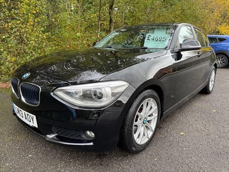 Black Used 2013 BMW 116 Efficient Dynamics Hatchback | £4,695 (Fair price) - Image 1/4