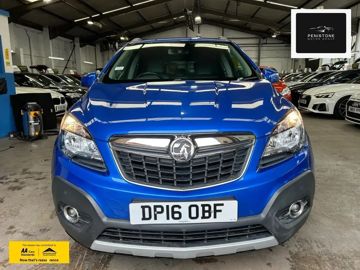 Used Vauxhall Mokka S 140 HP (102 kW) 2016 Blue SUV
