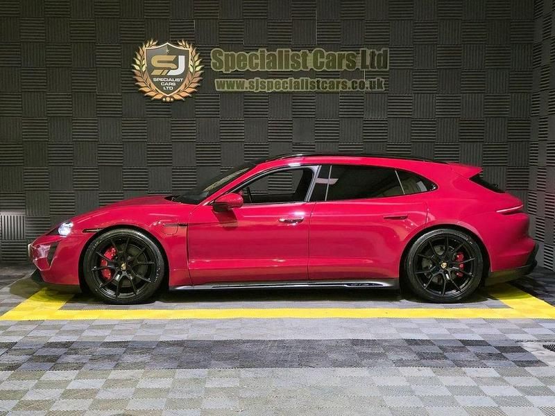 Used Porsche Taycan Performance Package 439 kW (598 HP) 2023 Red Estate