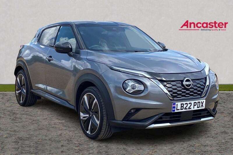 Grey Used 2022 Nissan Juke Tekna+ SUV | £20,475 (Fair price) - Image 1/4