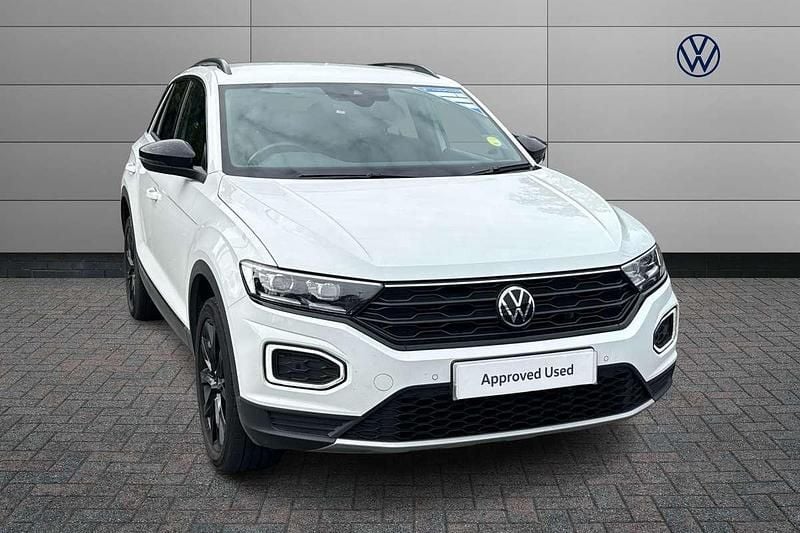 White Used 2021 VW T-Roc Black Edition SUV | £19,400 (Fair price) - Image 1/4