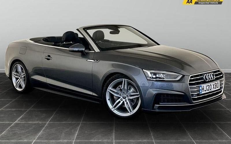 Grey Used 2019 Audi A5 Cabriolet S-Line Cabriolet | £18,995 (Fair price) - Image 1/2
