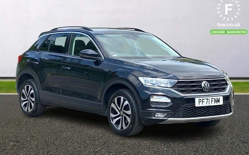 Black Used 2022 VW T-Roc Active SUV | £16,299 (Good price) - Image 1/4