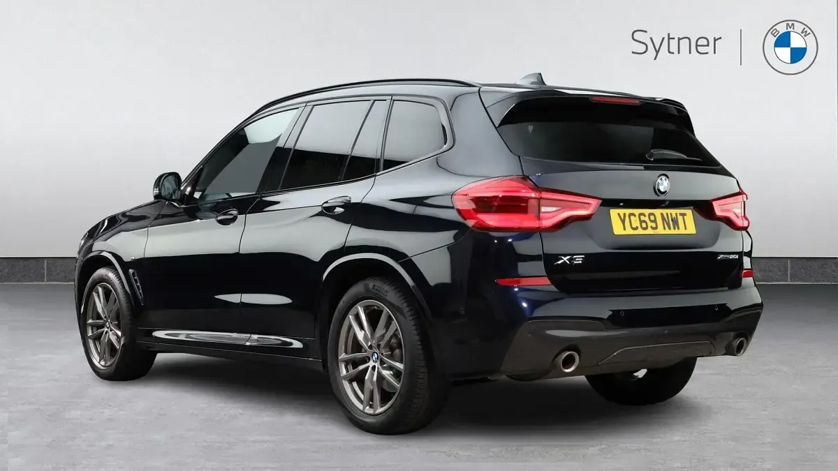 Used BMW X3 M Sport 181 HP (133 kW) 2019 Black SUV