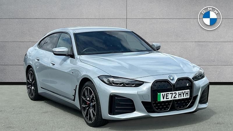 Grey Used 2023 BMW i4 M Sport Sedan | £29,395 (Fair price) - Image 1/3