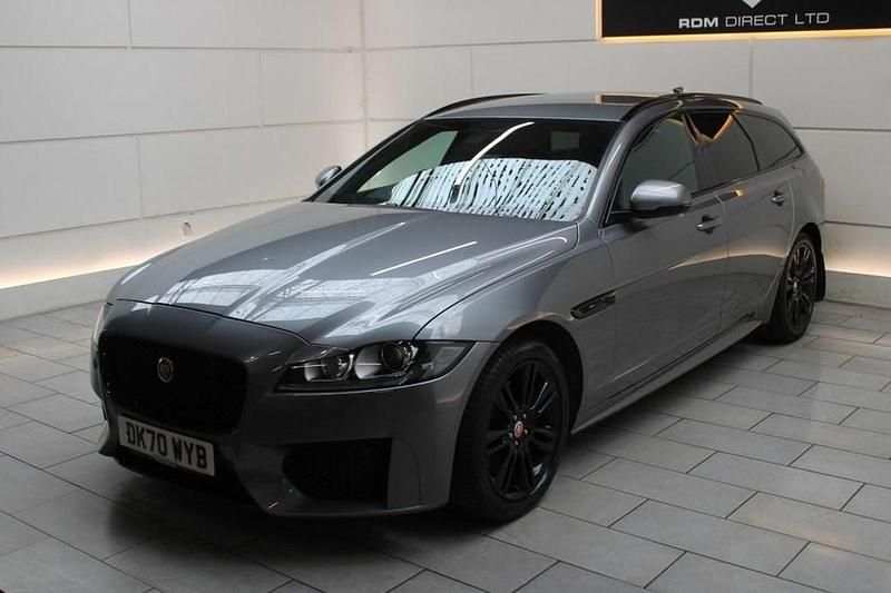 Used Jaguar XF Sportbrake Chequered Flag 180 HP (132 kW) 2020 Grey Estate