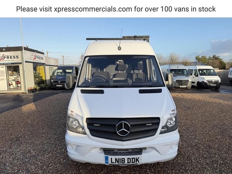 Used Mercedes Sprinter 140 HP (102 kW) 2018 White Van