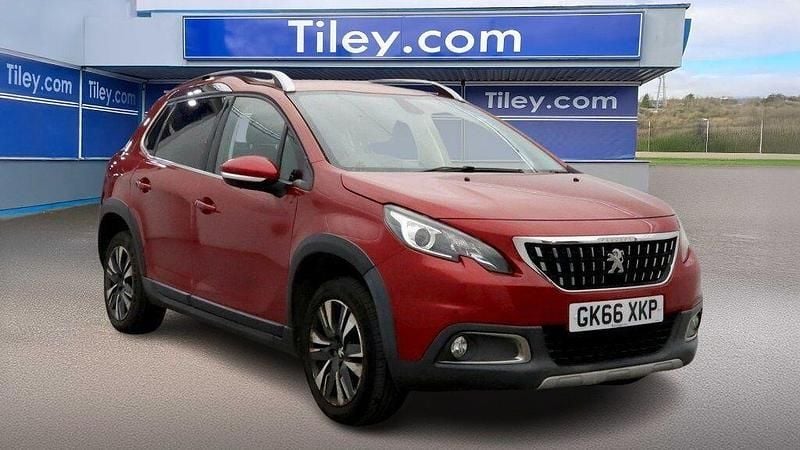 Red Used 2016 Peugeot 2008 Allure SUV | £6,490 (Good price) - Image 1/2