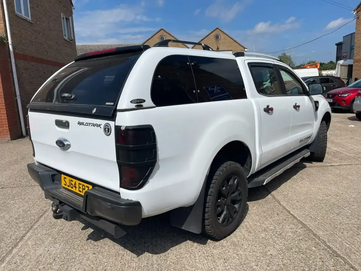 Begagnad Ford Ranger Wildtrack 200 HK (147 kW) 2014 Vit Pickup