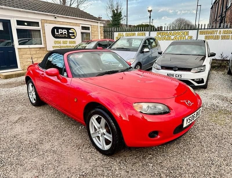 Red Used 2006 Mazda MX5 Cabriolet | £3,295 (A bit pricey) - Image 1/4
