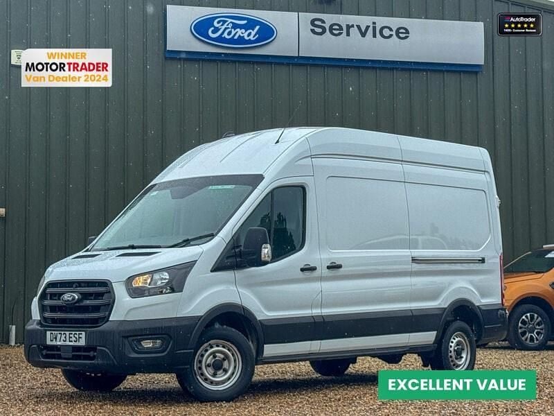 White Used 2023 Ford Transit Van | £18,494 (Fair price) - Image 1/4