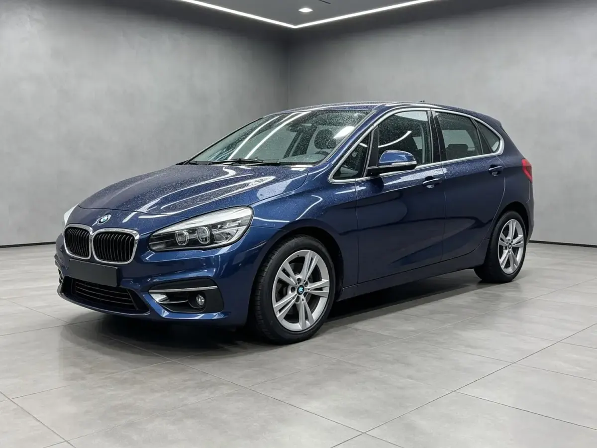 Used BMW 216 Active Tourer Luxury Line 2015 Blue MPV