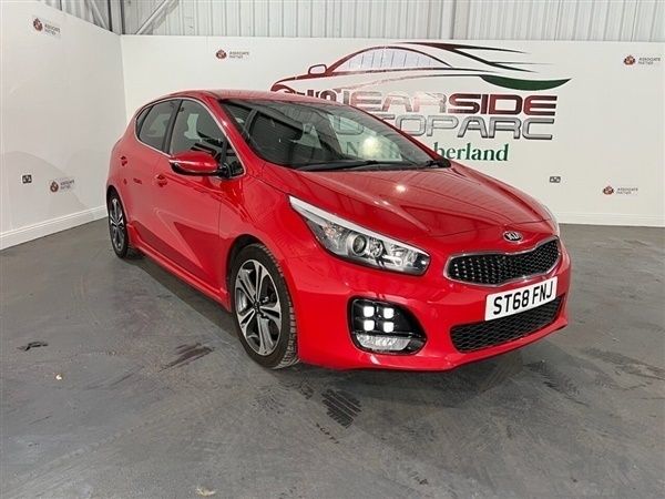 Red Used 2018 Kia Ceed GT GT-Line Hatchback | £9,499 - Image 1/4