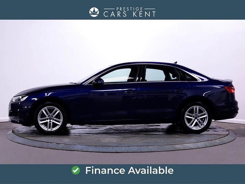 Used Audi A4 Advanced 150 HP (110 kW) 2022 Blue Sedan