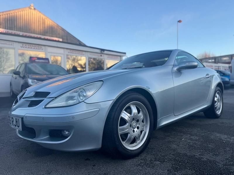 Used Mercedes SLK200 163 HP (119 kW) 2005 Silver Cabriolet