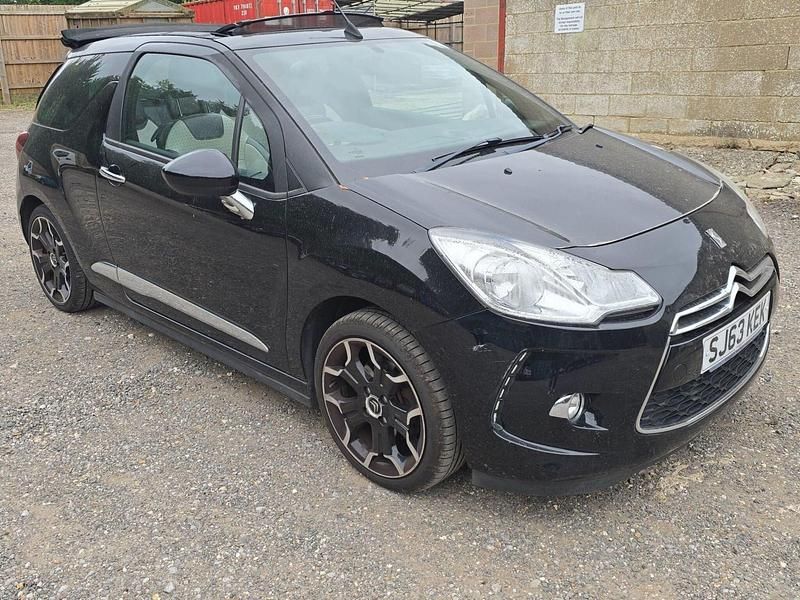 Black Used 2013 Citroën DS3 Cabriolet Cabriolet | £3,495 (Good price) - Image 1/3