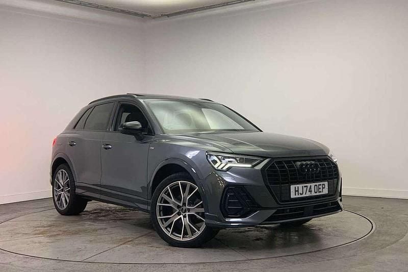 Grey Used 2024 Audi Q3 Black Edition SUV | £38,900 (Expensive) - Image 1/4