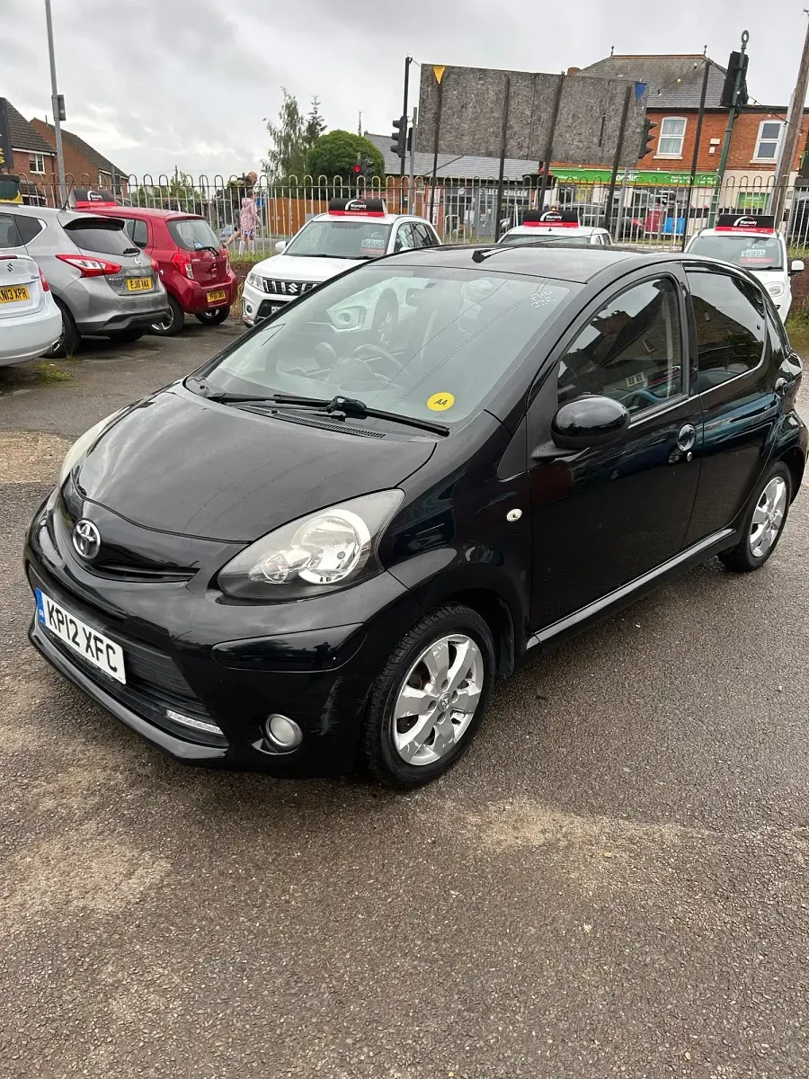 Used Toyota Aygo 2012 Black Hatchback