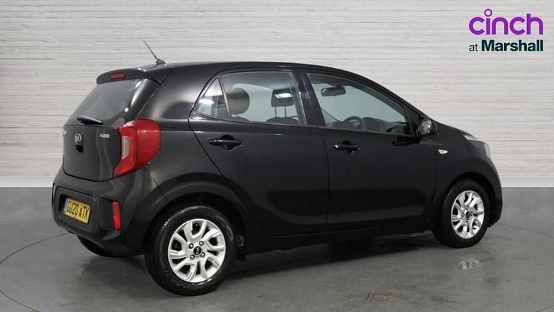 Used Kia Picanto 83 HP (61 kW) 2020 Black Hatchback