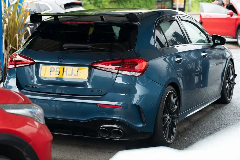 Used Mercedes A35 AMG Premium Plus 2019 Blue Hatchback