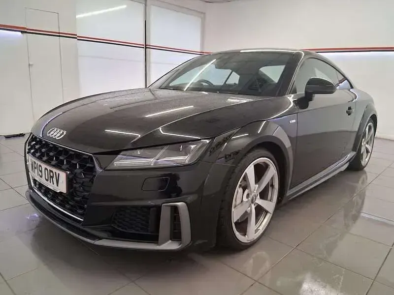 Used Audi TT S-Line 245 HP (180 kW) 2019 Black Coupe
