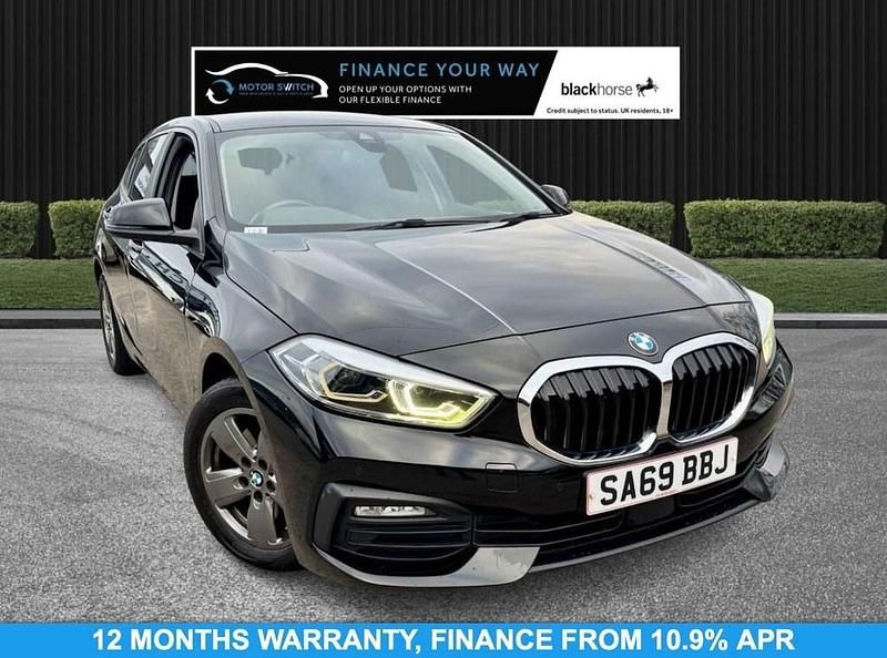 Used BMW 118 Comfort Edition 140 HP (102 kW) 2020 Black Hatchback