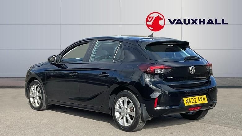 Used Vauxhall Corsa Edition 101 HP (74 kW) 2022 Black Hatchback