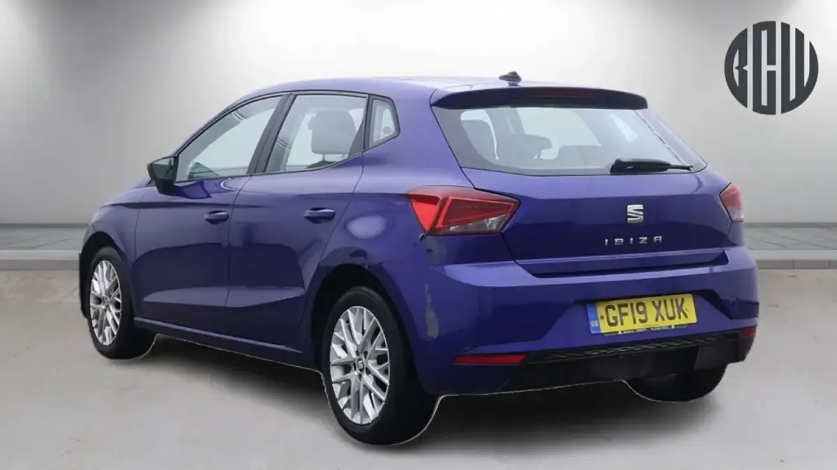 Used Seat Ibiza SE Technology 80 HP (58 kW) 2019 Blue Hatchback