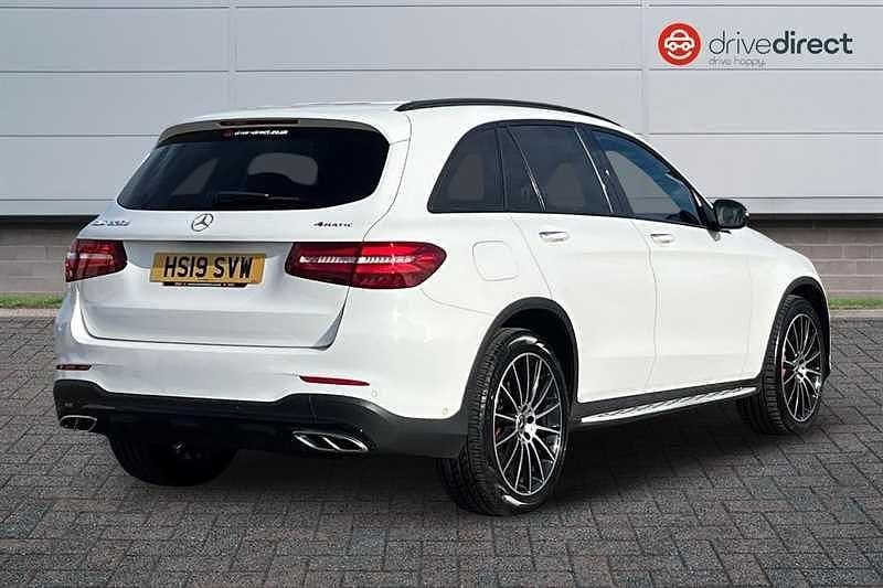 Used Mercedes GLC220 AMG 2019 White Estate