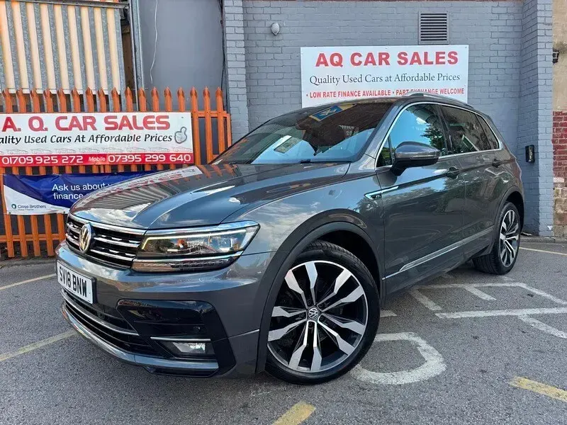 Used VW Tiguan R-line 180 HP (132 kW) 2018 Grey SUV