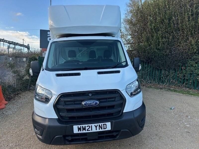 Used Ford Transit 130 HP (95 kW) 2021 White Cabriolet