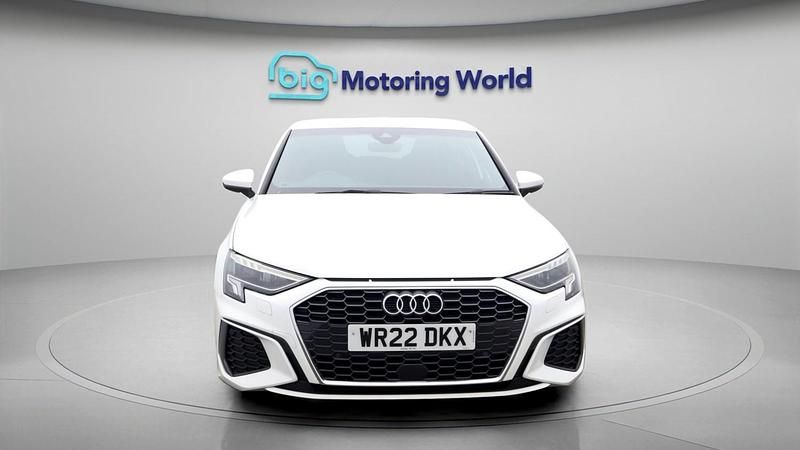 Used Audi A3 Sportback S-Line 2022 White Hatchback