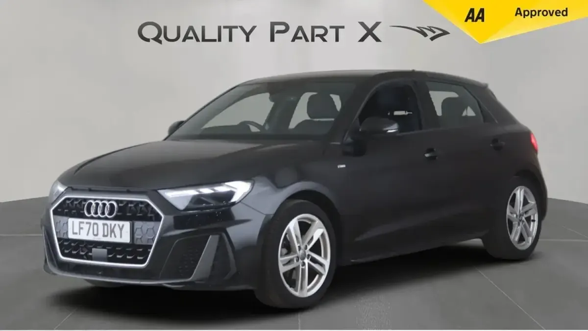 Used Audi A1 Sportback S-Line 150 HP (110 kW) 2020 Black Hatchback