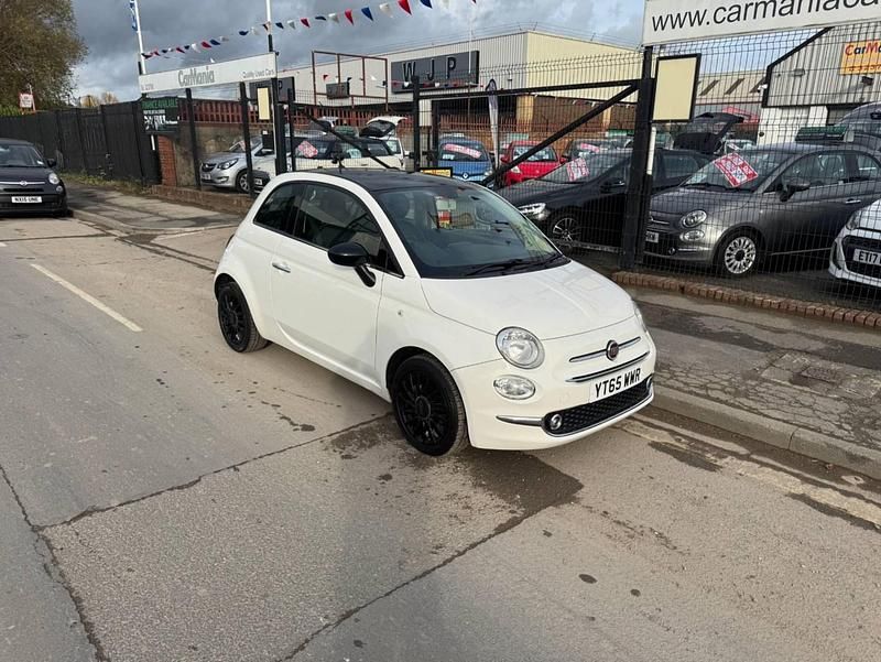 Used Fiat 500 Lounge 69 HP (50 kW) 2015 White Hatchback
