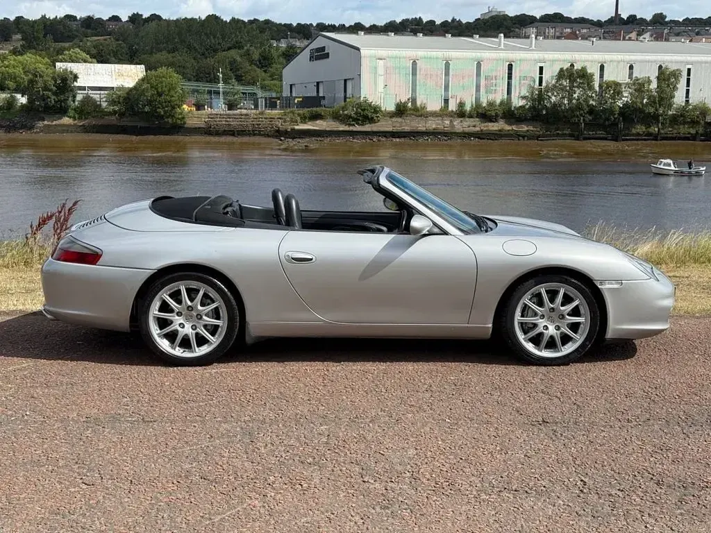 Used Porsche 996 2002 Silver Cabriolet
