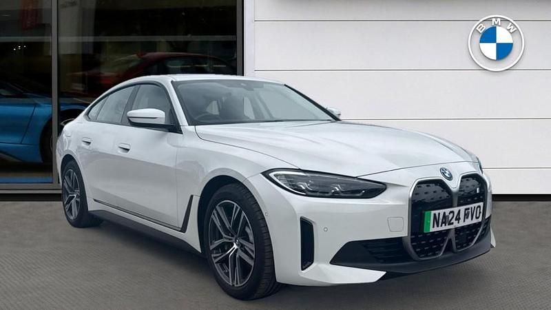 White Used 2024 BMW i4 Sport Line Sedan | £30,800 (Super price) - Image 1/4