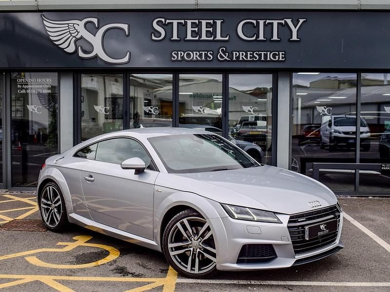 Silver Used 2015 Audi TT S-Line Coupe | £12,485 (Fair price) - Image 1/3