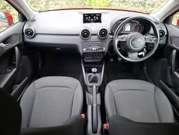 Used Audi A1 Design 95 HP (69 kW) 2017 Red Hatchback