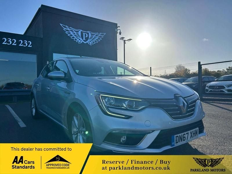 Silver Used 2017 Renault Mégane IV Dynamique Hatchback | £7,295 (Good price) - Image 1/4