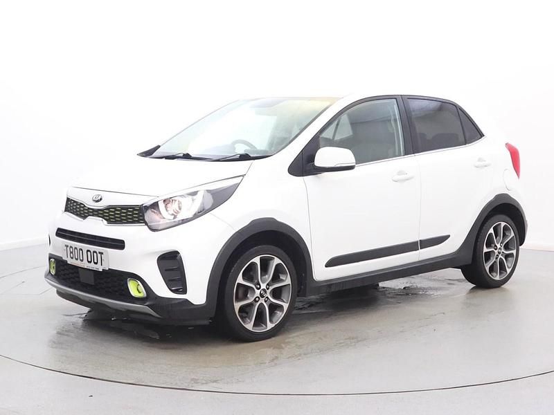 Used Kia Picanto X-Line 84 HP (61 kW) 2018 White Hatchback