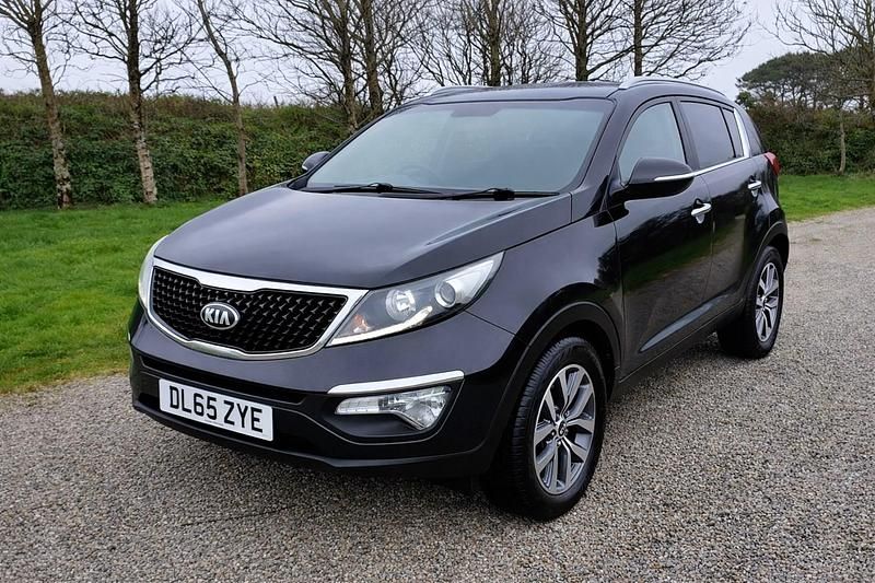 Used Kia Sportage 114 HP (83 kW) 2016 Black SUV