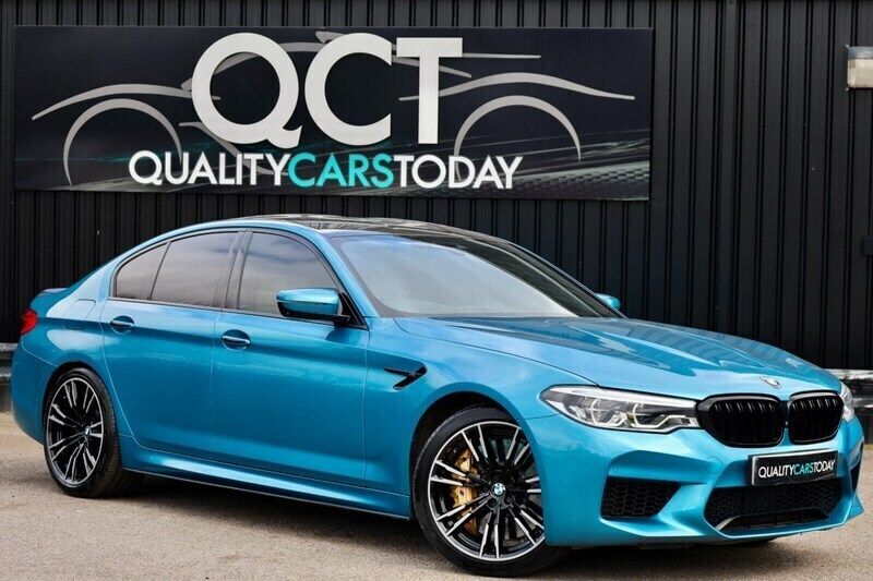 Blue Used 2019 BMW M5 Comfort Edition Sedan | £42,995 (Fair price) - Image 1/4