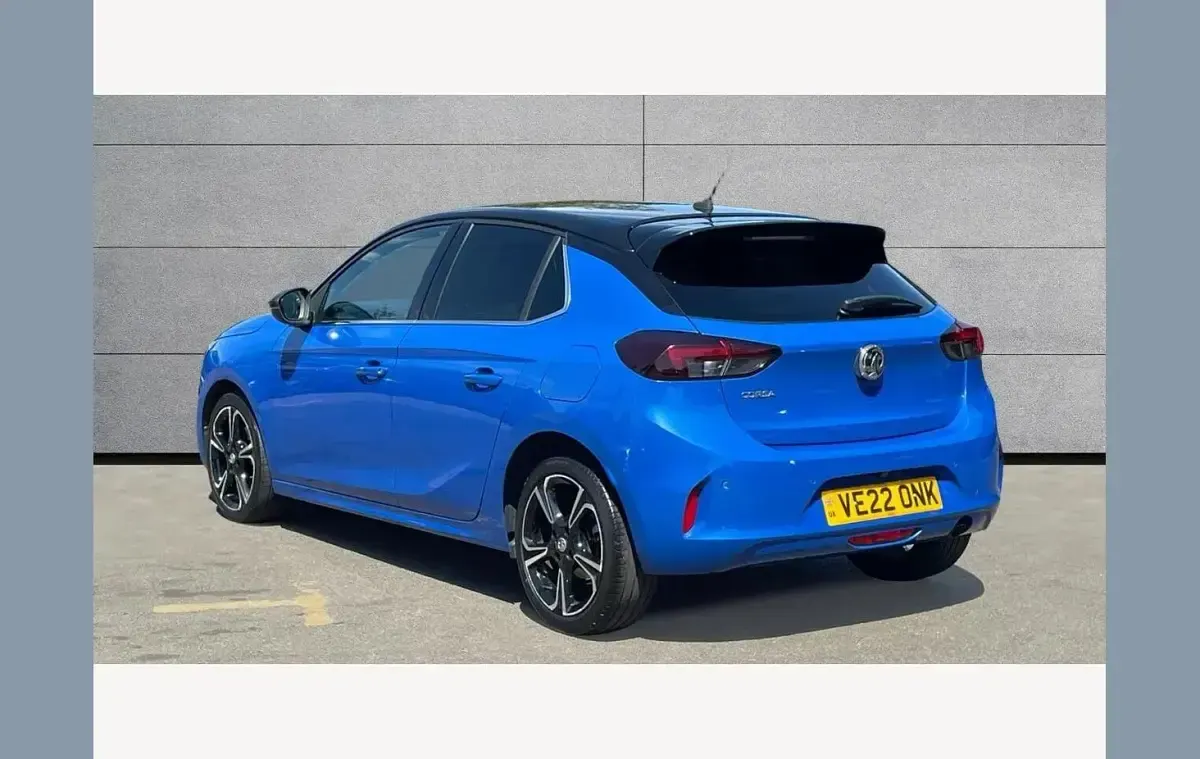 Used Vauxhall Corsa Edition 100 HP (73 kW) 2022 Blue Hatchback