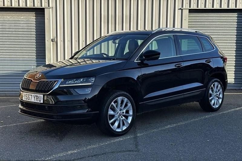 Black Used 2018 Skoda Karoq SE L SUV | £10,700 (Good price) - Image 1/1